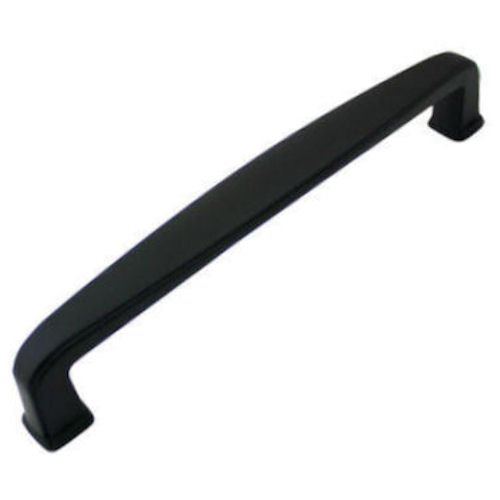 Cosmas 10 Pack 4392-128FB Flat Black Modern Cabinet Hardware Handle Pull – 5″ Inch (128mm) Hole Centers