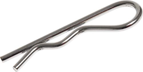 The Hillman Group 43979 .093 X 1-5/8 Hitch Pin Clip, Stainless Steel, 15-Pack