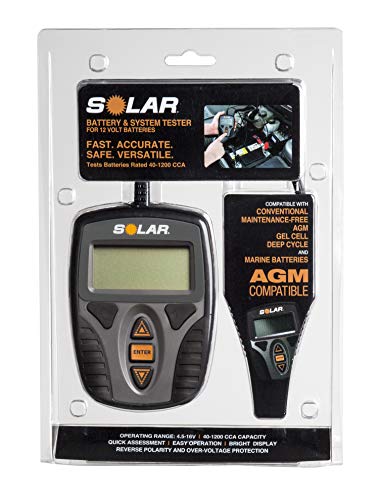 SOLAR Digital 12V Battery and System Tester | The Storepaperoomates Retail Market - Fast Affordable Shopping