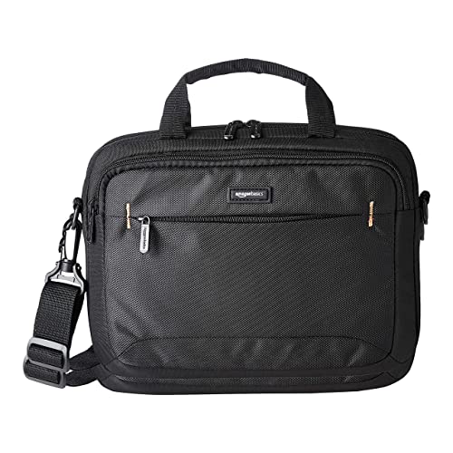 Amazon Basics 11.6-Inch MacBook Laptop and Tablet Shoulder Bag, Black, 10-Pack