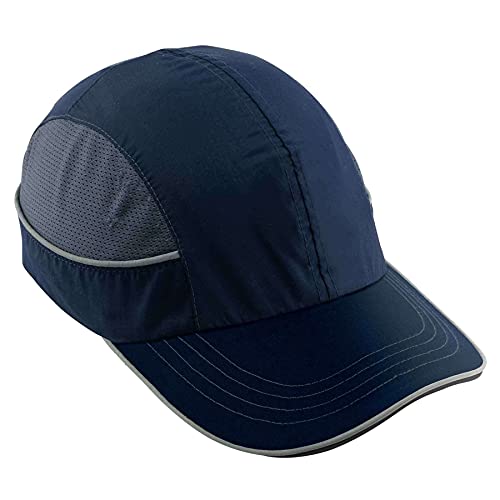Safety Bump Cap, Baseball Hat Style, Comfortable Head Protection, Long Brim, Skullerz 8950
