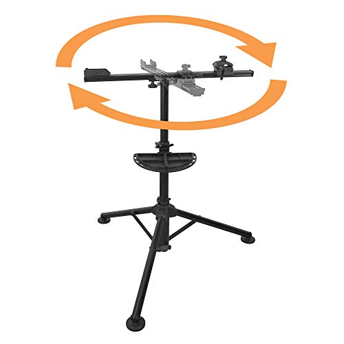 BIKEHAND Bicycle Repair Mechanics Workstand -for Home or Professional Team Use – Mountain or Road Bike Maintenance with Plate Tools Holder – Aluminum Pro Sports | The Storepaperoomates Retail Market - Fast Affordable Shopping