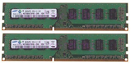 SAMSUNG New! 4GB 2x2GB PC3-10600 1333MHZ DDR3 240pin Desktop Memory