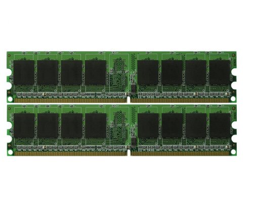 New! 4GB PC2-6400 2 x 2GB DDR2 PC6400 800MHz Low Density Desktop Memory 4GB Kit