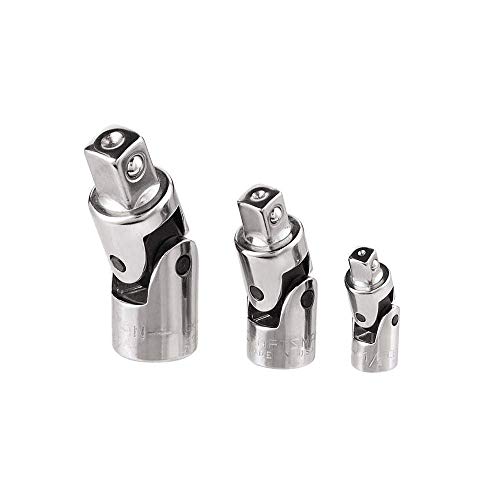 Craftsman 3 Pc. Universal joint set 9-4250, 1/4, 3/8 & 1/2 in. Drive