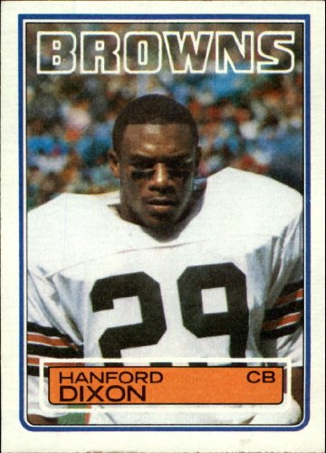 1983 Topps Football Rookie Card #249 Hanford Dixon