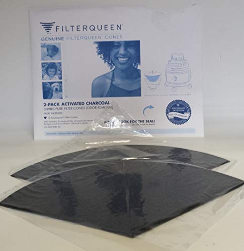Filter Queen Majestic Replacement Filters, 2 Pack, Enviropure Specialty Bundle, Activated Charcoal