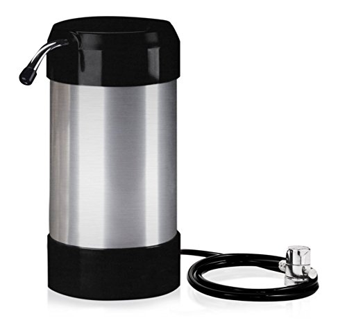 cleanwater4less Countertop Water Filtration System – No Plumbing Water Filter – Faucet Adapter