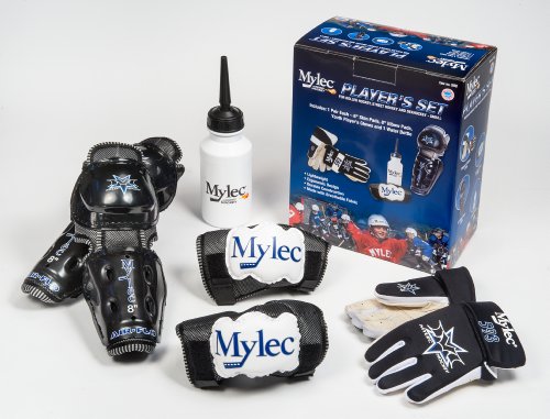 Mylec Player’s Set, Black/White/Blue, Medium
