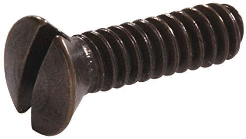 The Hillman Group 4192 Antique Brass Electrical Switch Plate Screw 6-32 x 1/2IN. (20-Pack),Antique Bronze