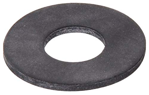 Hillman 3813 5/16 in. x 3/4 in. x 1/16 in. Rubber Washer (50-Pack), Black