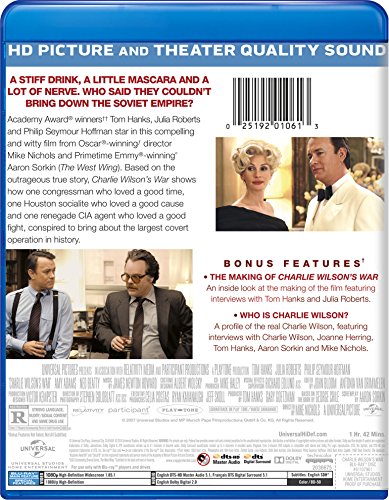 Charlie Wilson’s War [Blu-ray] | The Storepaperoomates Retail Market - Fast Affordable Shopping
