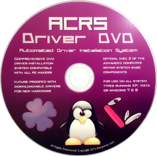 Universal Driver DVD for all PC Makers – Asus, Alien, Acer, Dell, HP, Compaq, Lenevo, IBM, Samsung, Toshiba & More