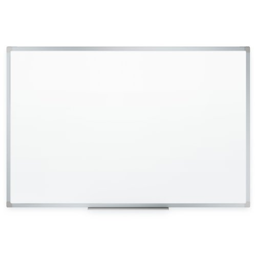 Mead Dry Erase Board, Whiteboard / White Board, 24″ x 18″, Silver Aluminum Frame (85355)