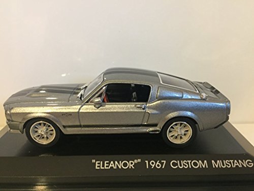 GreenLight Collectibles Gone in Sixty Seconds 1967 Ford Mustang Eleanor 1/43 Scale Diecast Model Car Gray | The Storepaperoomates Retail Market - Fast Affordable Shopping