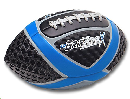fun gripper Grip Zone (X) Football 9.0 Blue, Youth Size by: Saturnian I