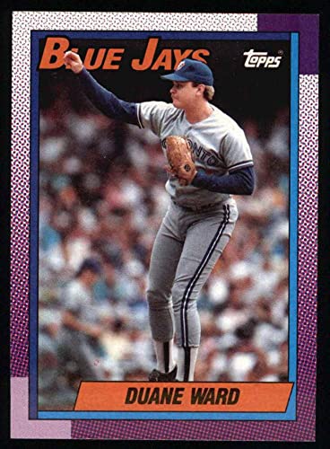 1990 Topps # 28 Duane Ward Toronto Blue Jays (Baseball Card) NM/MT Blue Jays