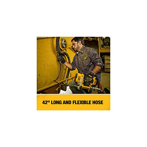 DEWALT 20V MAX Grease Gun, Cordless, 42” Long Hose, 10,000 PSI, Variable Speed Triggers, Bare Tool Only (DCGG571B) | The Storepaperoomates Retail Market - Fast Affordable Shopping