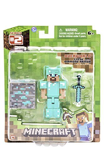 Minecraft Diamond Steve Figure Pack