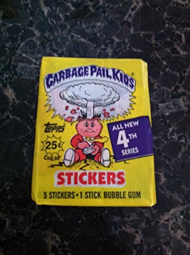 1986 Topps Garbage Pail Kids(all New 4th Series)stickers/bubble Gum