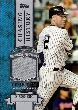 2013 Topps Chasing History Relics #CHR-DJ Derek Jeter Game Worn Jersey Baseball Card | The Storepaperoomates Retail Market - Fast Affordable Shopping