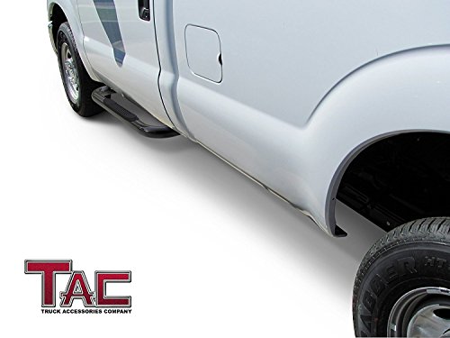 TAC Side Steps fit 1998-2011 Ford Ranger Regular Cab Pickup Truck 3 inches Black Side Bars Nerf Bars Step Rails Running Boards Rock Panel Off Road Exterior Accessories (2 Pieces Running Boards) | The Storepaperoomates Retail Market - Fast Affordable Shopping
