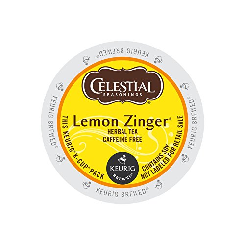 Celestial Seasonings Lemon Zinger Tea, 0.11 oz (12 count),Net Wt 1.3 oz (Pack of 6)