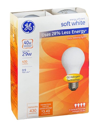 GE Lighting – 29W Swa19 Halogen Bulb