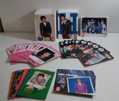 Complete MASTER Set of 2013 Panini ONE Direction Trading Cards. Includes 100 Base Cards (#1-#100) Plus All 100 Different Limited Edition Chase Cards & All 15 Sticker Cards!