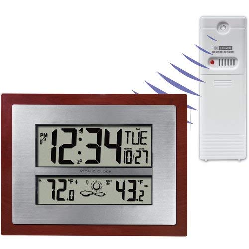 Better Homes and Gardens Atomic Clock with Forecast (Bronze)