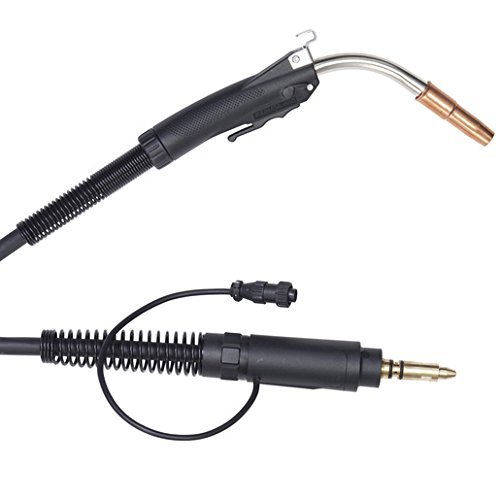 Radnor 64002610 200 A – 320 A Pro .030” – .035” Air Cooled MIG Gun With 15′ Cable and Miller Style Connector