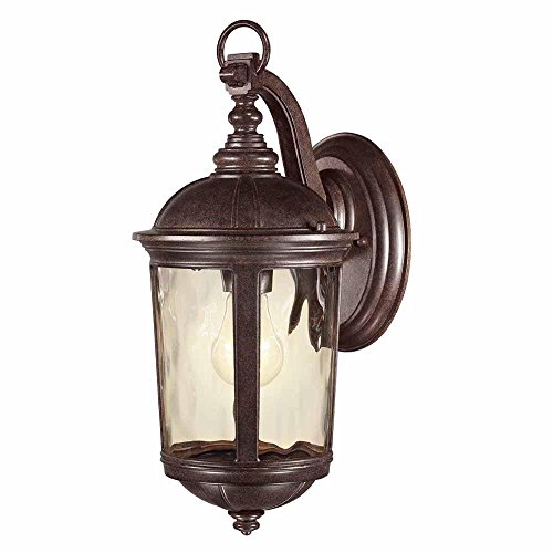 Home Decorators Collection HB7262A-293 Leeds Wall-Mount Mystic Bronze Lantern | The Storepaperoomates Retail Market - Fast Affordable Shopping