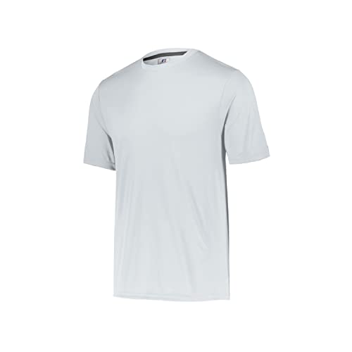 Russell Athletic mens Short Sleeve Performance T-shirt,White,2XL