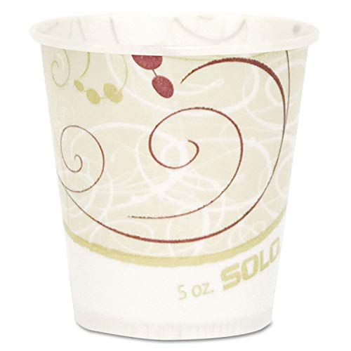 Solo Paper Water Cups, Waxed, 5oz, 100/Pack R53SYMPK