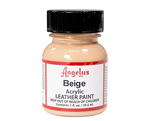 Angelus Acrylic Leather Paint – 1 Ounce, Beige
