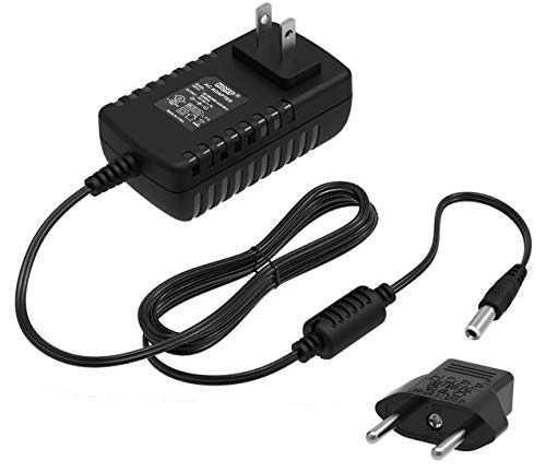 HQRP 18V AC Adapter / 18-Volt Adaptor compatible with Jim Dunlop MXR Stereo Chorus M134 / Stereo Tremolo M159 / 10-Band Graphic EQ M108 Guitar Effects pedals, Power Supply [UL Listed] + Euro Plug Adapter