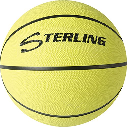 Sterling Neon Yellow Men’s Size 7 (29.5″) Indoor/Outdoor Rubber Basketball