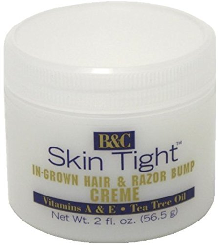 B & C Skin Tight Ingrown Hair & Razor Bump Creme 2 oz. (Pack of 2)