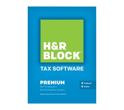 H&R Block Tax Software 2013 Premium + State