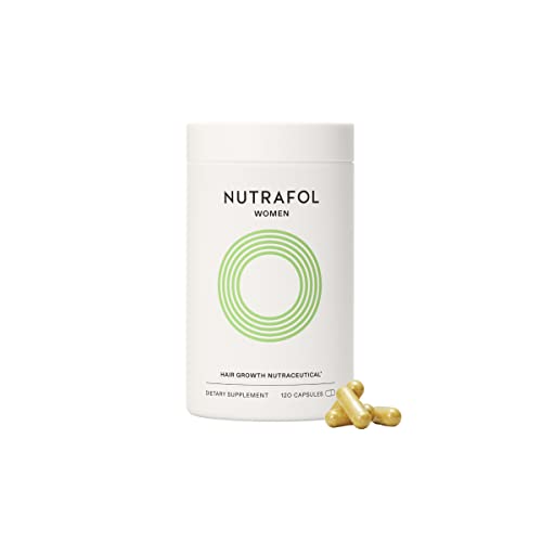 Nutrafol Women’s Hair Growth Supplement | Ages 18-44 | Clinically Proven for Visibly Thicker & Stronger Hair | Dermatologist Recommended | 1 Bottle | 1 Month Supply