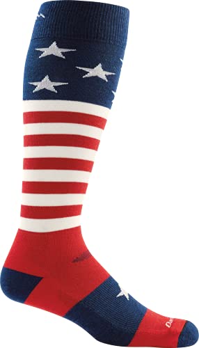 Darn Tough Vermont Captain America Light Socks Stars And Stripes SM (US 5.5-7.5)