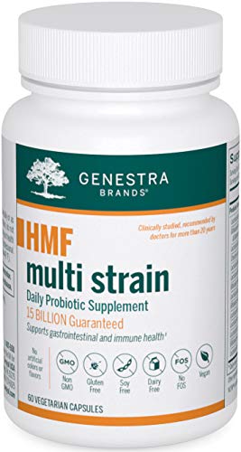 Genestra Brands HMF Multi Strain | 16 Strains of Probiotics to Promote GI Health | 60 Capsules