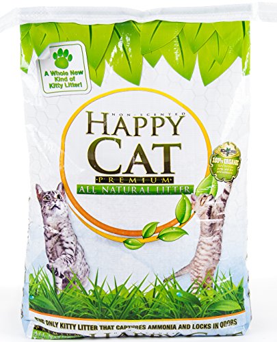 Pure Nature Pets Happy Cat Kitty Litter, 25-Pound