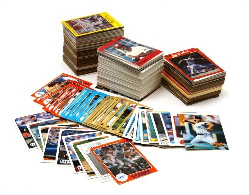 Old Vintage Baseball Card Collector Box With Over 500 Cards 1950’s – 2000’s with Mickey Mantle