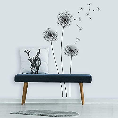 RoomMates RMK2606GM Whimsical Dandelion Peel and Stick Giant Wall Decals