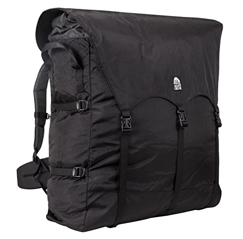 Granite Gear Traditional #4 Outfitter Series Portage Backpack – Black/Chromium