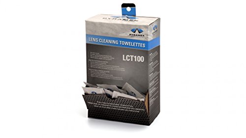 Pyramex Lens Cleaning Towelettes Anti-Fog (100 Per Box) – MS93170 (5 Boxes)