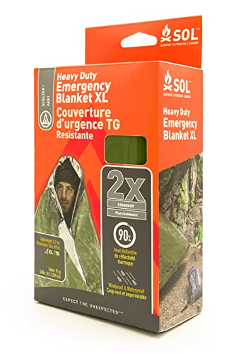 Survive Outdoors Longer Heavy Duty Emergency Blanket, 5 x 8 ft | The Storepaperoomates Retail Market - Fast Affordable Shopping