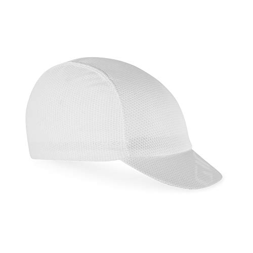 Giro SPF30 Ultralight Adult Cycling Cap – Pure White (2023), One Size