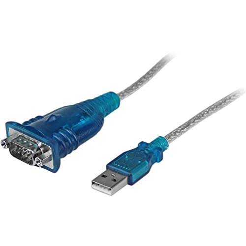 StarTech.com 1 Port USB to Serial RS232 Adapter – Prolific PL-2303 – USB to DB9 Serial Adapter Cable – RS232 Serial Converter (ICUSB232V2)